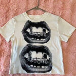 Graphic Baby T - White & Black